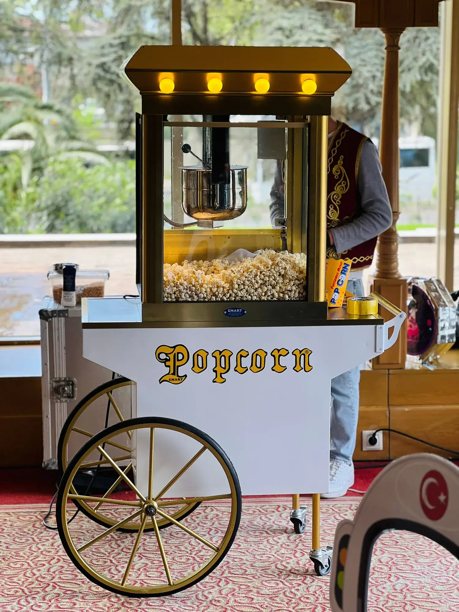 Popcorn arabası kiralama İstanbul organizasyon
